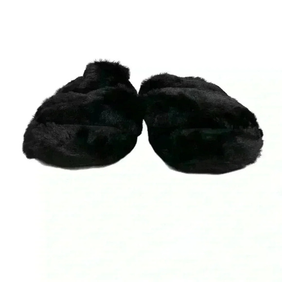ASOS Women's Black Zion Double Strap Slide Slippers Size 5-6 Casual - Picture 11 of 12